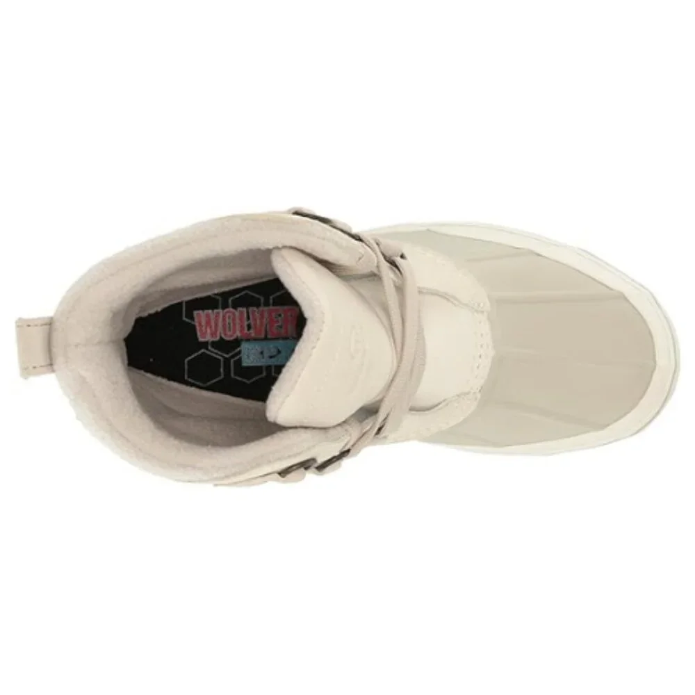 Wolverine Women's Torrent Waterproof Insulated Chukka Boot Size 5M IVORY